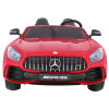 Mercedes-Benz GT R dla dzieci Lakier Czerwony + Napęd 4x4 + Nawiew powietrza + Pilot + EVA + MP3 LED